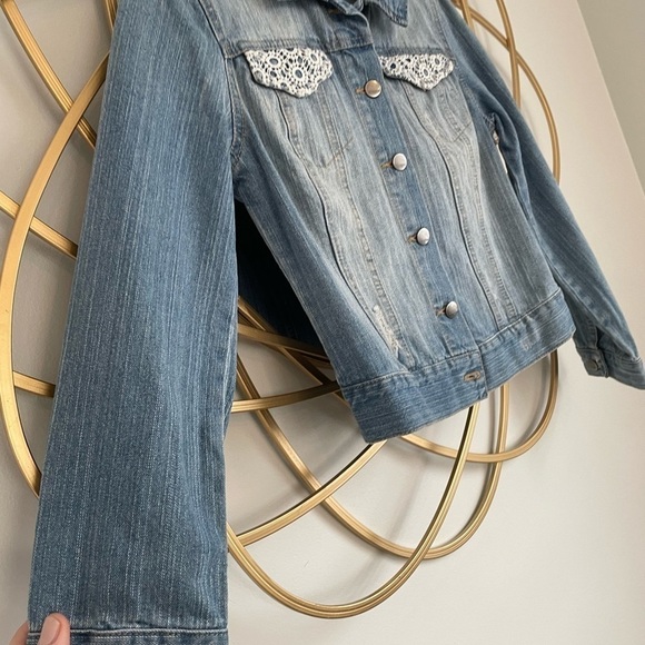 Harper Jeans Jacket Blazer - Picture 2 of 5